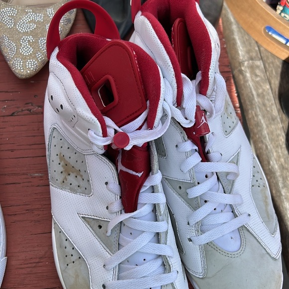 Nike retro Air Jordan number six red and black size 12 for men sneakers - Picture 12 of 12